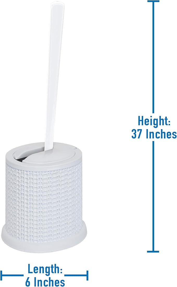 Bath Bliss Self Closing Lid Toilet Brush - Image 2