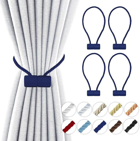 18 Inch Strong Magnetic Curtain Tiebacks, Curtain Holdbacks Modern Upgrade by YUNTUOO