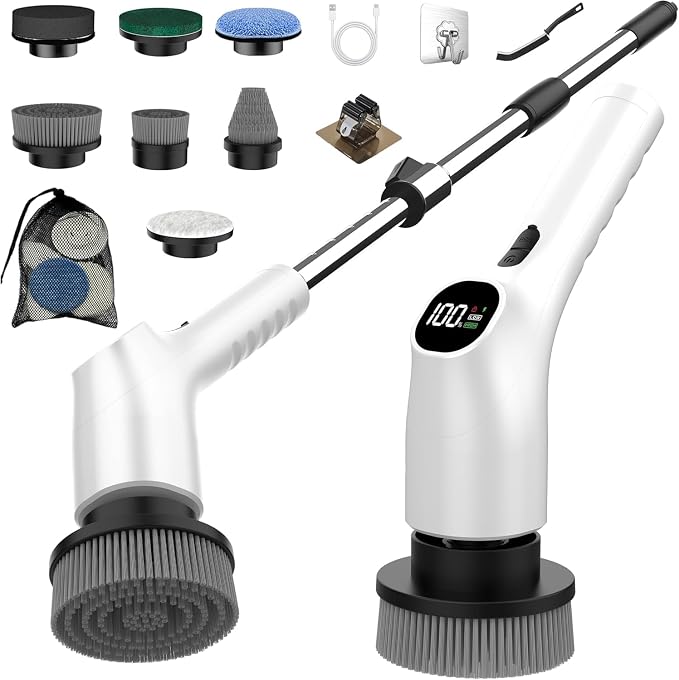 Electric Spin Scrubber, Shower Scrubber - Image 9