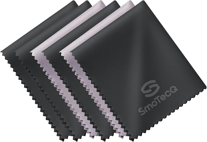 SmoTecQ Premium Microfiber Cleaning Cloths – Ultra-Soft, Scratch-Free Cloths by SmoTecQ