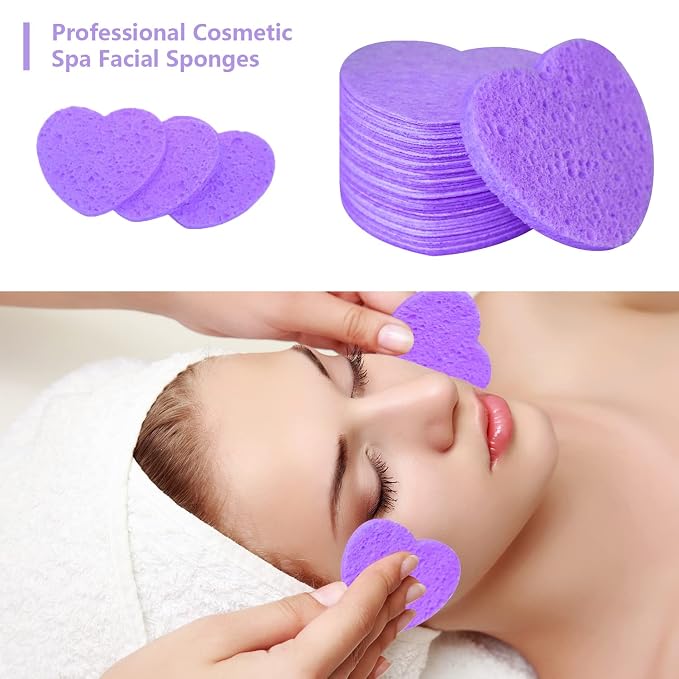 100-Count Compressed Facial Sponges - Image 2