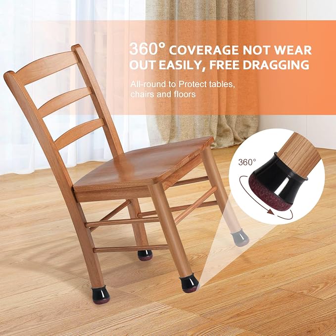 Chair Leg Floor Protectors Chair Leg Protectors - Image 2