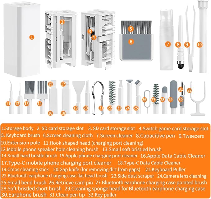 Phone Cleaning Kit Laptop Cleaner, Keyboard Cleaning Kit - Image 5