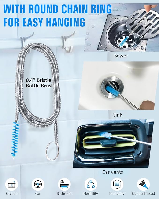 Cleaning Brush, Flexible and Portable Cleaning Brushes - Image 5