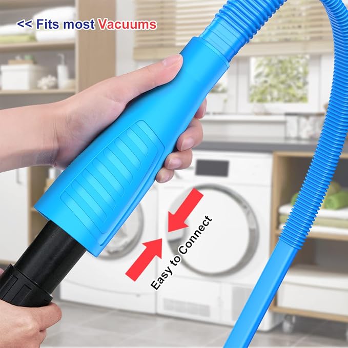 Sealegend 2 Pieces Dryer Vent Cleaner Kit and Flexible Dryer Lint Brush Vacuum - Image 3