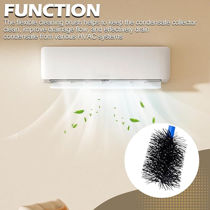 16-Inch Flexible AC Drain Line Cleaning Brush, - Image 3