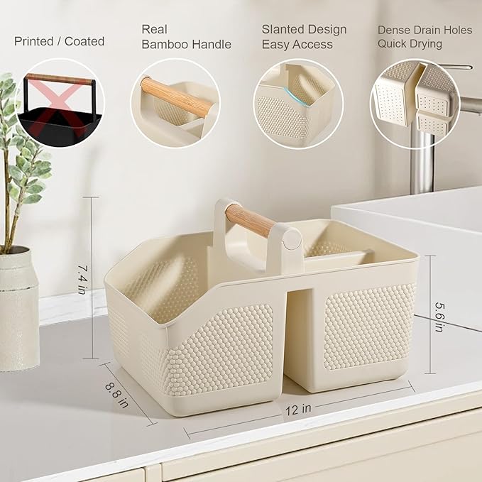 rejomiik Shower Caddy Portable - Image 2