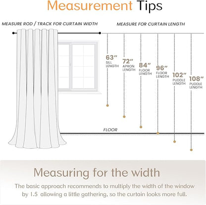 Dreaming Casa Black Sheer Curtains 84 Inches Long, Rod Pocket & Back Tab Light Filtering Textured Sheers for Living Room Bedroom, 2 Panels, Each 52" W x 84" L