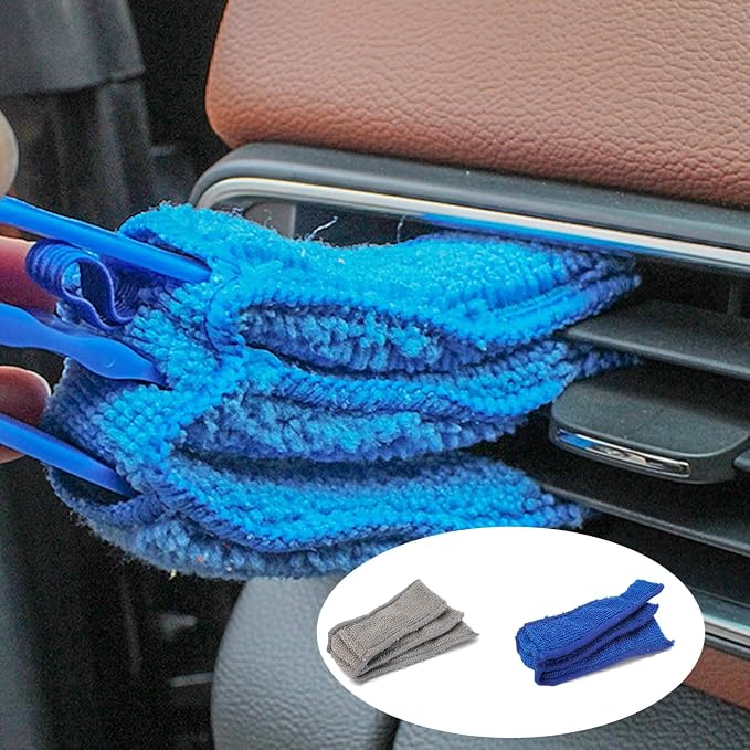6 Pack Blind Duster Head Replacement Window Blind Cleaner Refill Microfiber - Image 4