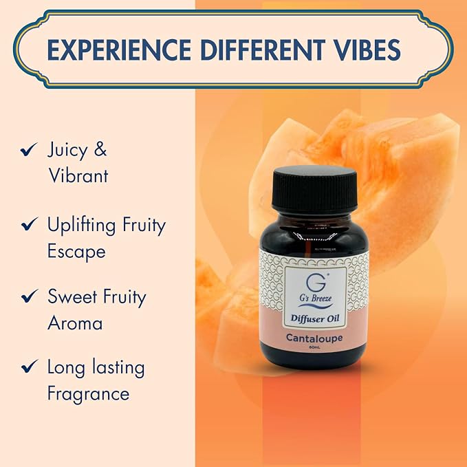 G's Breeze Cantaloupe Diffuser Oil Refill - Image 6