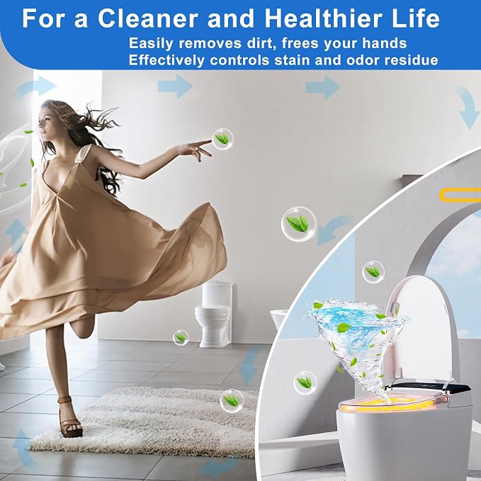 Toilet Bowl Cleaner Tablets 32 Packs-85oz, Ultra-Clean Blue Cleaners - Image 2