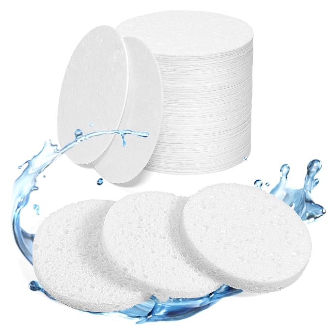 60-Count Compressed Face Sponges by BelongtousForHealthierHair