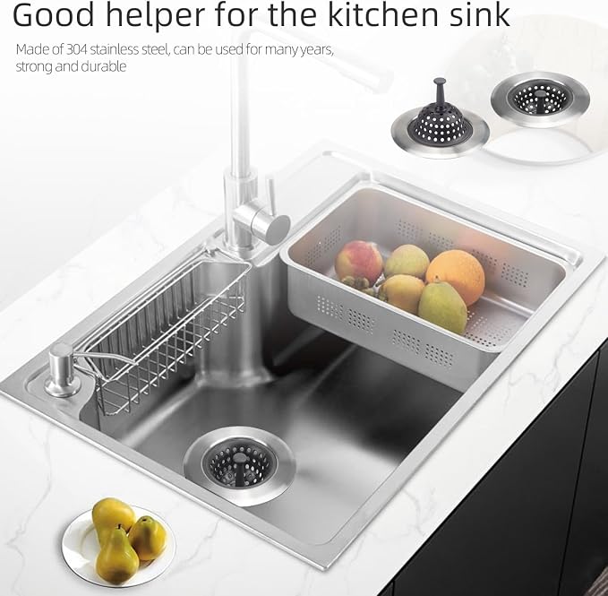 Mi hogar 2 Pack Silicone Sink Strainer - Image 3