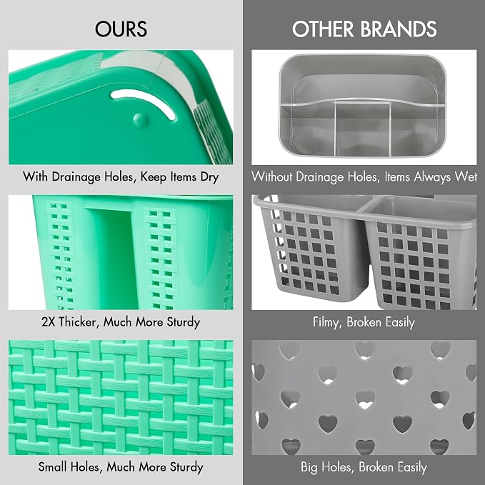 Tiawudi Portable Shower Caddy, Caddy Organizer - Image 5