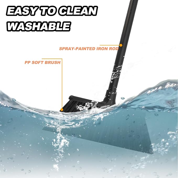54 Inch Long Metal Handle Household Broom - Image 5