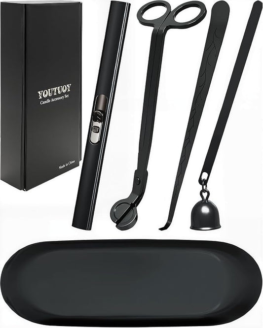 5 in1 Candle Accessory Set by YOUTUOY