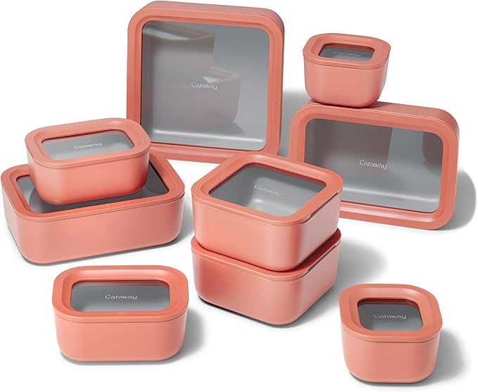 Caraway 25pc Glass Food Storage Set by Caraway