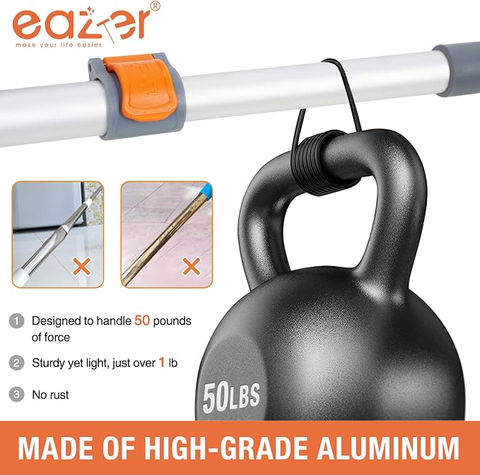 Eazer Grout Brush with Long Handle, 180°Rotation Tile Grout Cleaning Brush - Image 6