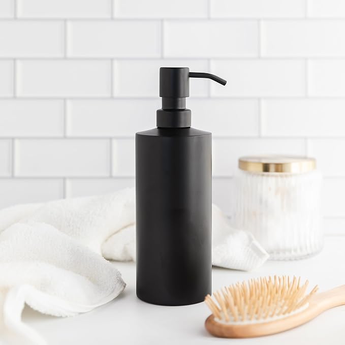 Black Soap Dispenser Stainless Steel - Image 6