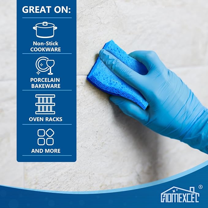 HOMEXCEL Sponges Kitchen 24pcs Non-Scratch - Image 4