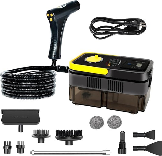 Handheld Pressurized Steam Cleaner， 6-Level Adjustable Handle 20s Heat-Up Big by Unknown