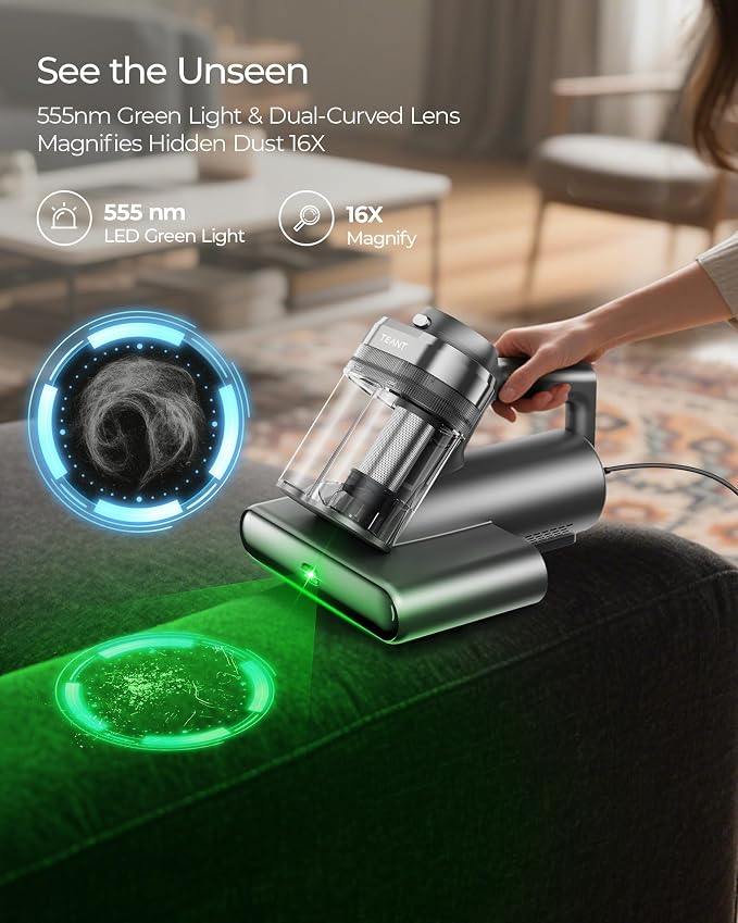 Powerful Mattress Bed Vacuum Cleaner, 2-Speed Mattress Vacuum - Image 2