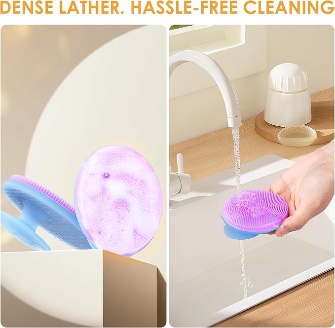 INNERNEED Magnetic Silicone Facial Cleansing Brush – Deep Pore Cleanser - Image 7