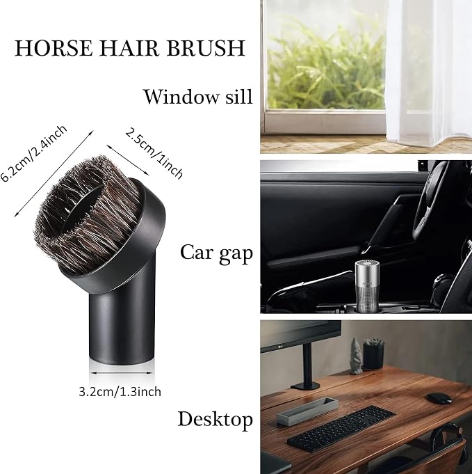 1 1/4" Shop Vacuum Cleaner Attachments Brushes - Image 4