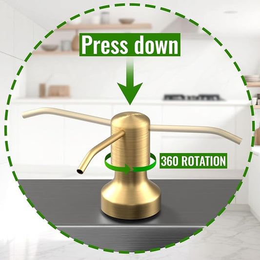 Soap Dispenser for Kitchen Sink, Kitchen Sink Soap Dispenser - Image 2