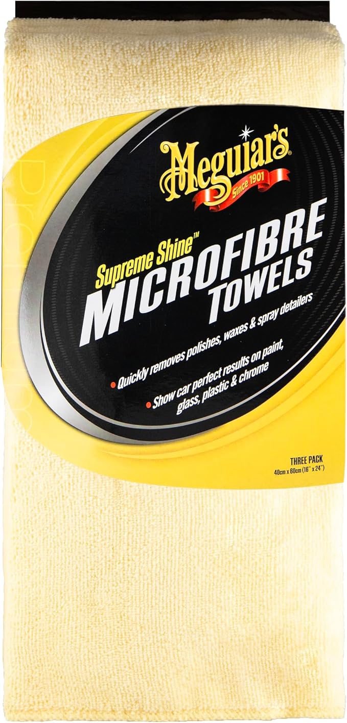 Meguiar's Supreme Shine Microfiber Towels by Meguiars