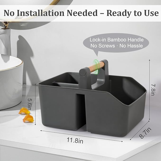 rejomiik Portable Shower Caddy Basket - Image 3