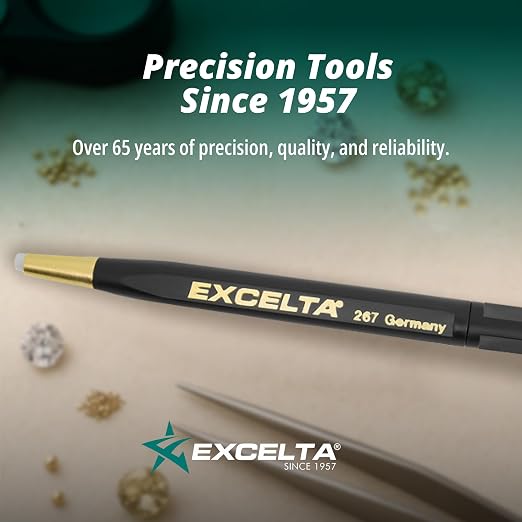 Excelta 267 Fiberglass Scratch Brush, Retractable and Refillable Pen Style Tool - Image 8