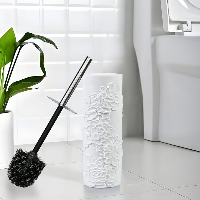 Toilet Brush and Holder Set for Bathroom, Stylish and Durable Cleaning Tool - Image 6