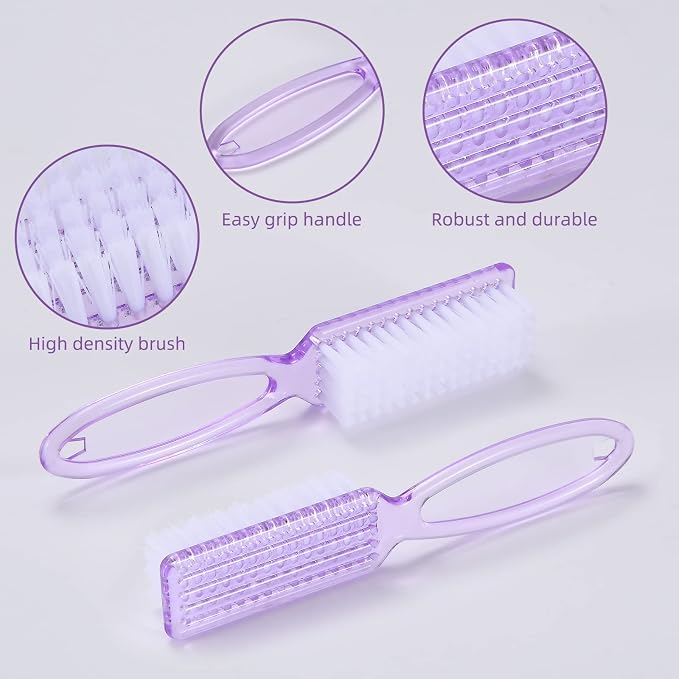 Yebeauty Nail Brush Fingernail Cleaner, 4 Pack Hand Scrub Cleaning Brush - Image 5