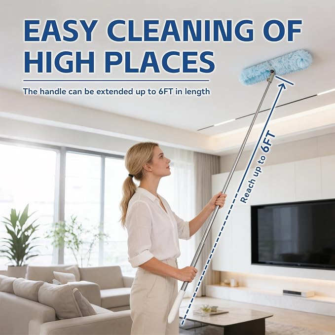 6 ft Duster Extended Handle - Image 3