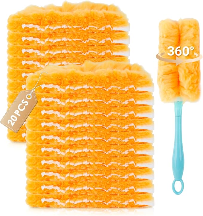 Extendable Duster Kit with 6FT Telescoping Handle & 12 PCS Duster Refills by Unknown