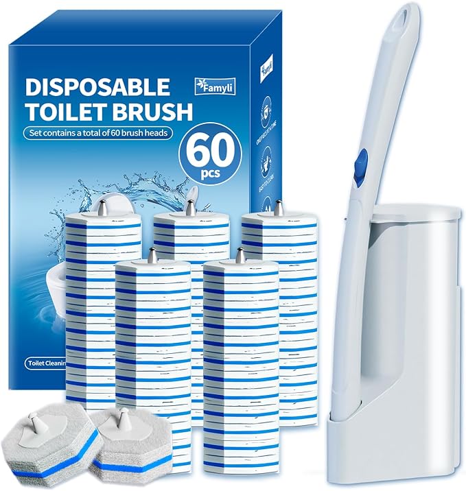 Disposable Toilet Brush Set - Image 9