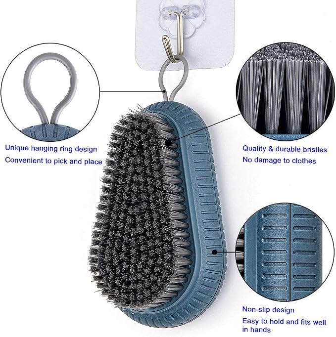Scrub Brush, Household Laundry Cloth Shoe Cleaning Brushes - Image 2