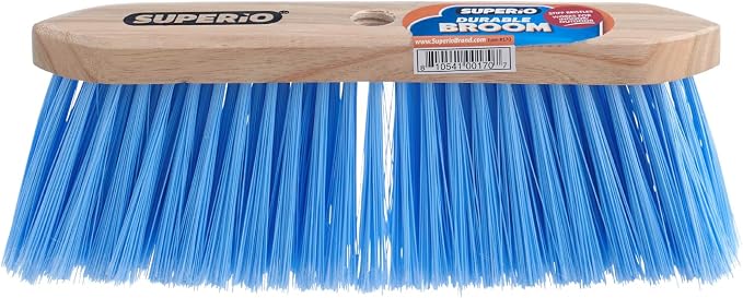 Superio Blue Synthetic Broom Head Refill by Superio