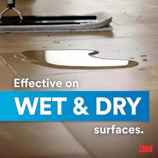 3M Easy Trap Sweep and Dust Sheets, 1 Roll of 250 8" x 6" Sheets, Disposable - Image 8