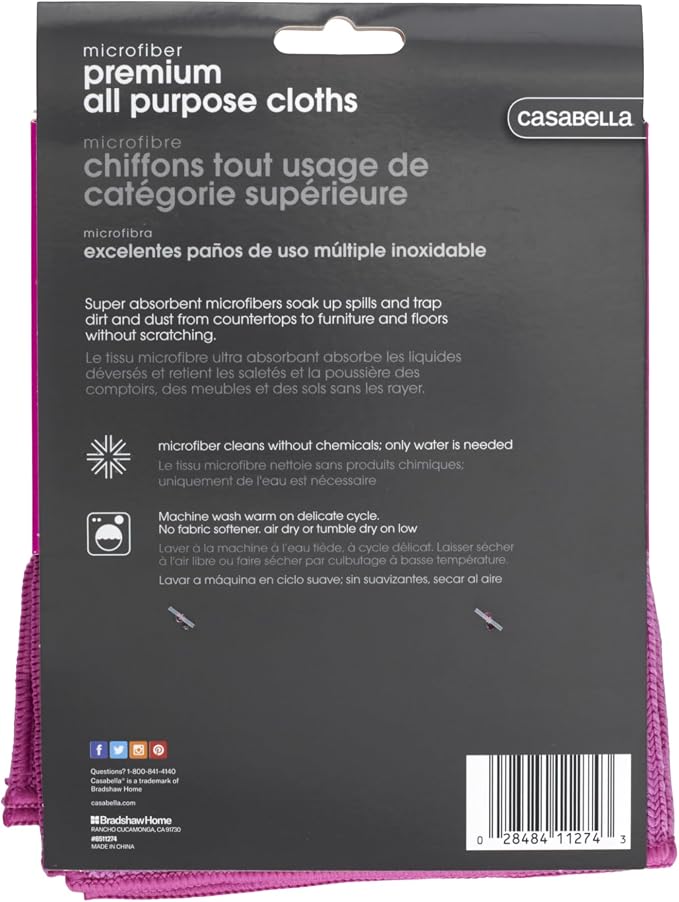 Casabella Microfiber 12" x 14" - Image 2