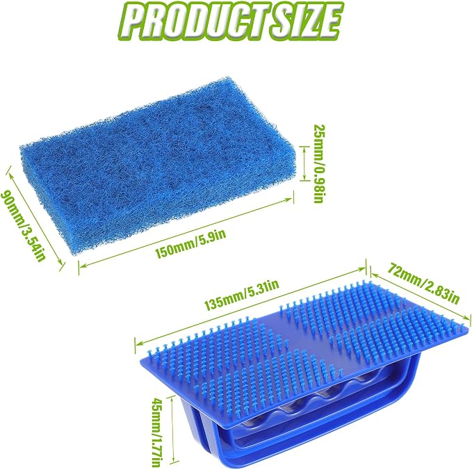 5 Pack Electric Cleaning Brush Pad Kitchen Bathroom Household Cleaning Pad - Image 2