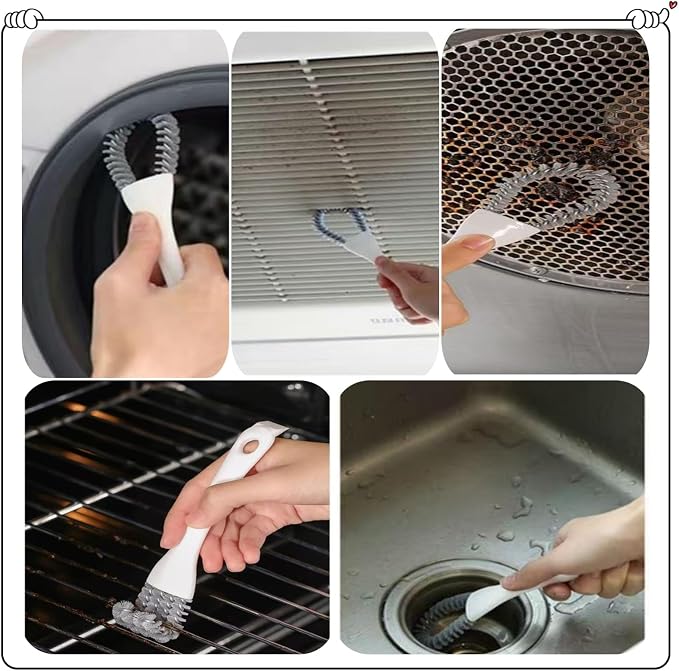 2 Pack Oven, Stove & BBQ Cleaning Brush Set - Image 5