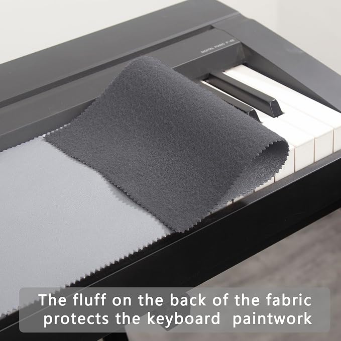 Piano Keyboard Anti-Dust Cover High Technology Fabric Key Cover Cloth Fit - Image 3