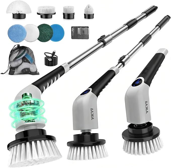 YKYI Electric Spin Scrubber-Cordless Power Scrubber by YKYI
