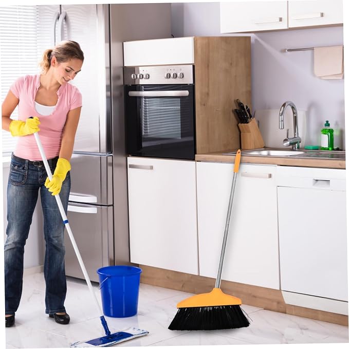 Cabilock Soft Bristle Indoor Outdoor Cleaning Broom - Image 4