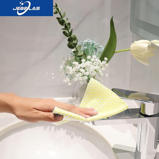 JEBBLAS Handi Wipes Reusable Cloths Dry Cleaning Cloths Dish Towel Dish Cloths - Image 7
