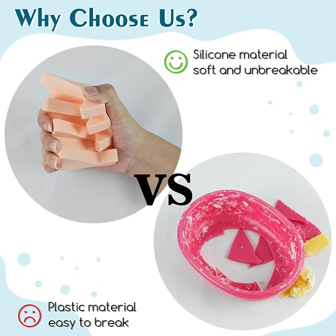 Silicone Soap Dish for Bar Soap Holder for Shower Bathroom Self Draining - Image 5