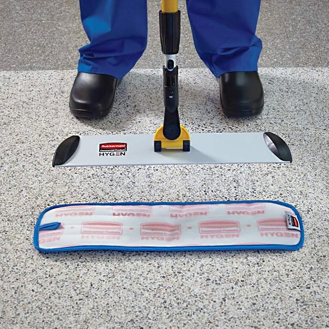 Rubbermaid Commercial Products HYGEN Microfiber Quick-Connect Mop Frame 18 inch - Image 7