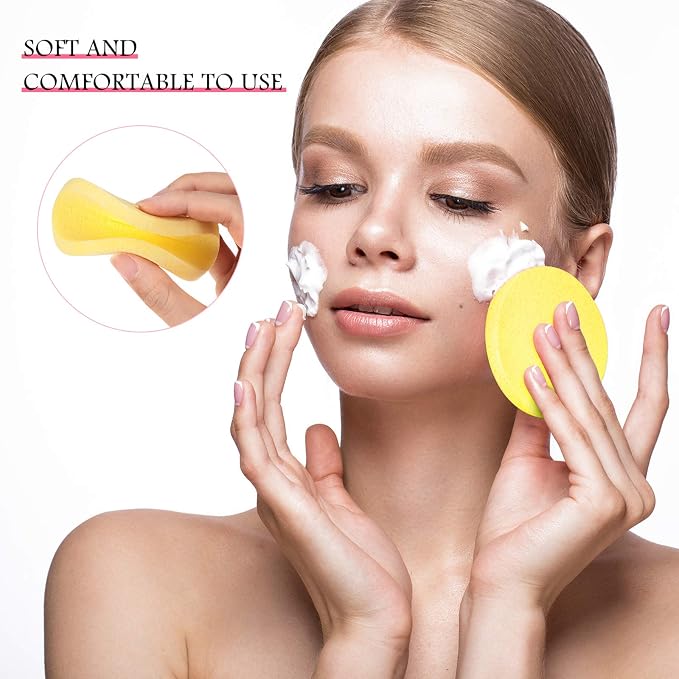 Patelai 120 Pieces Compressed Facial Sponge - Image 3